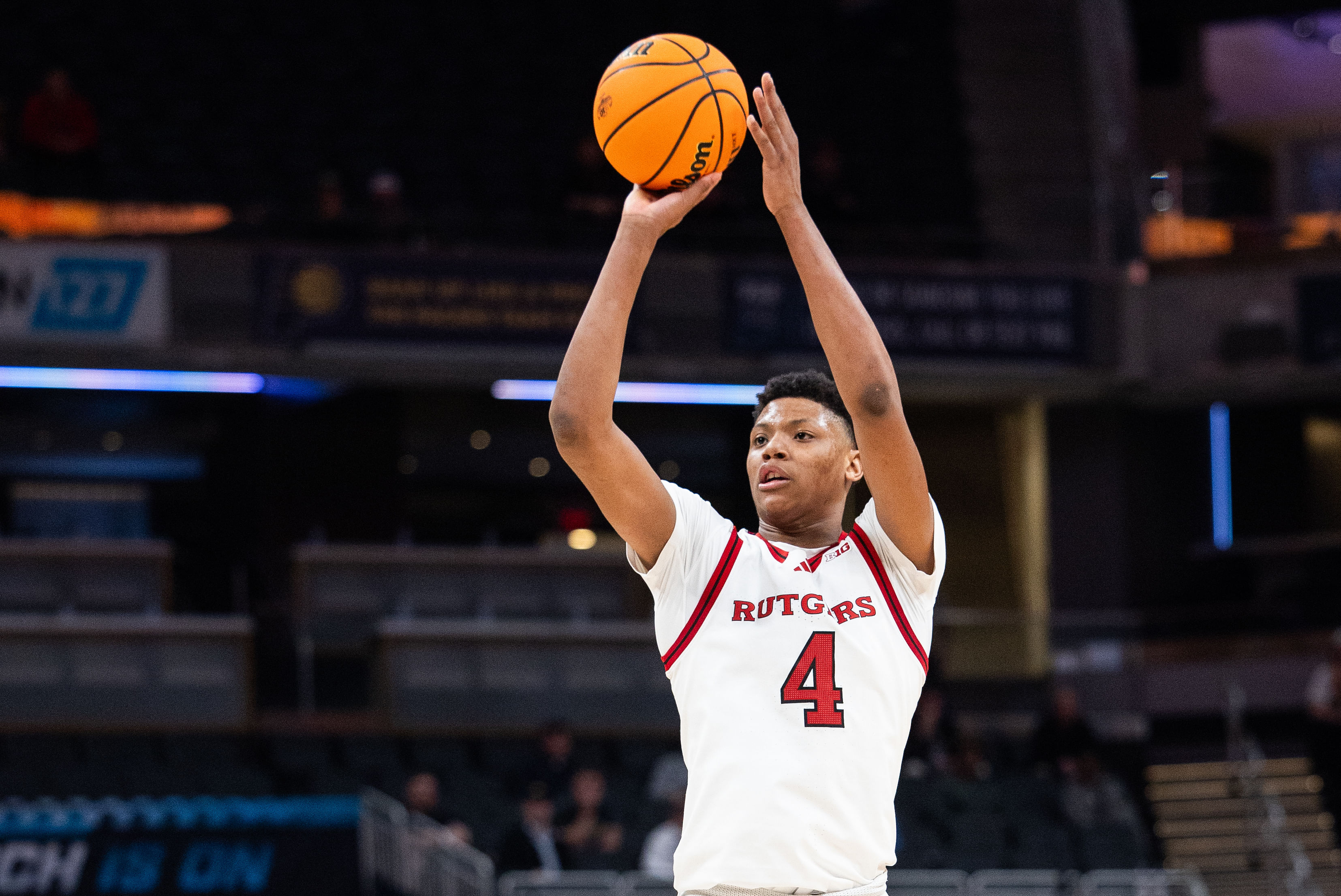 Ace Bailey: Big Ten Conference Tournament First Round, Rutgers vs USC - Source: Imagn